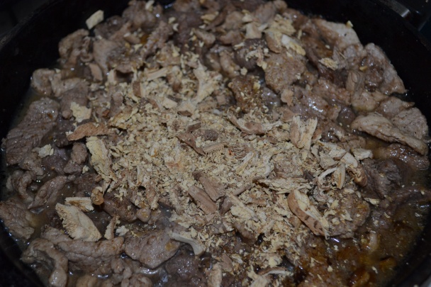 Tekvicový úprívarok s pikantným mäsom (fotorecept) - obrázok 12