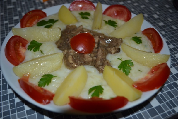 Tekvicový úprívarok s pikantným mäsom (fotorecept) - obrázok 14