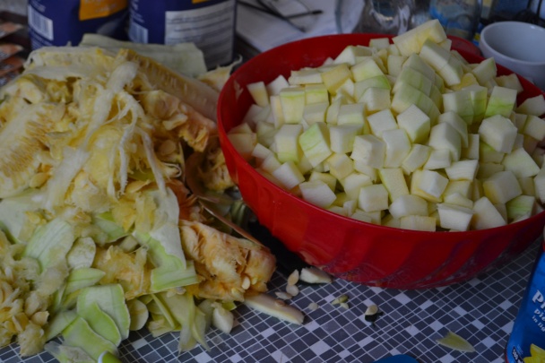 Tekvicový kompót s višňami v cukre (fotorecept) - obrázok 3