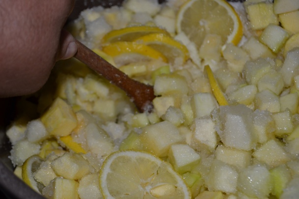 Tekvicový kompót s višňami v cukre (fotorecept) - obrázok 5