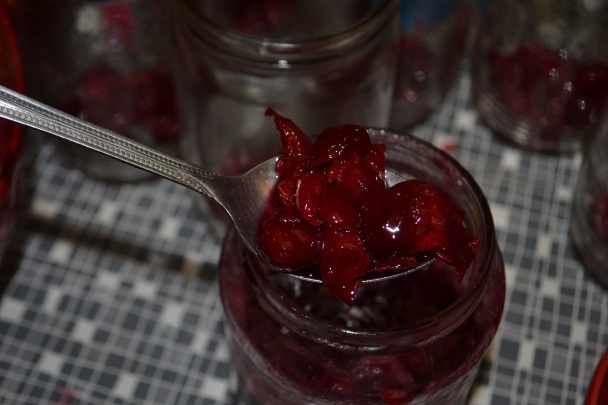 Tekvicový kompót s višňami v cukre (fotorecept) - obrázok 7