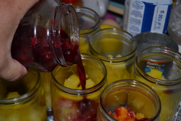 Tekvicový kompót s višňami v cukre (fotorecept) - obrázok 9
