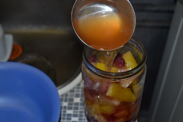 Tekvicový kompót s višňami v cukre (fotorecept) - obrázok 12