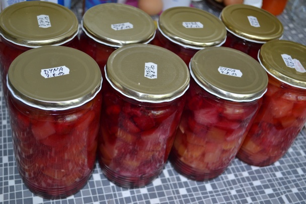 Tekvicový kompót s višňami v cukre (fotorecept) - obrázok 14