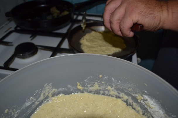 Karfiolové palacinky s hovädzou pečienkou (fotorecept) - obrázok 4