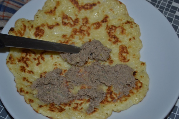 Karfiolové palacinky s hovädzou pečienkou (fotorecept) - obrázok 10