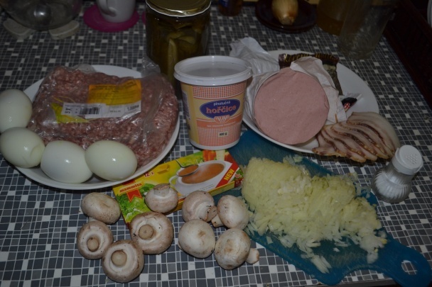 Španielsky vtáčik z mletého mäsa (fotorecept) - obrázok 1