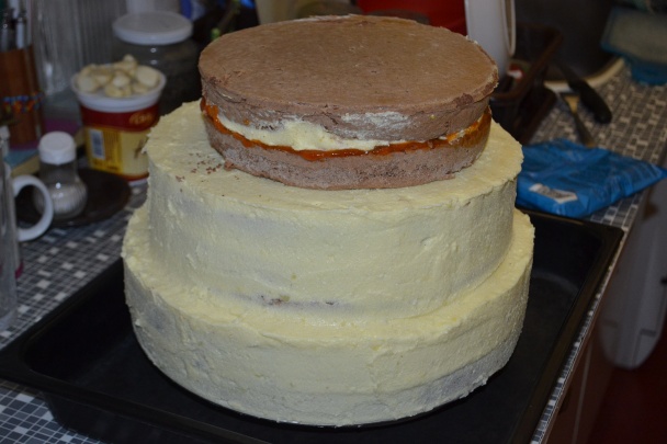 Orechovo-olejová torta na stretko (fotorecept) - obrázok 13