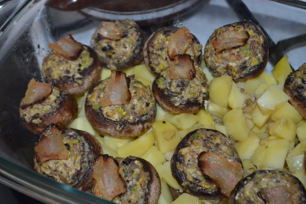 Plnené šampiňónové hlavičky (fotorecept) - obrázok 9