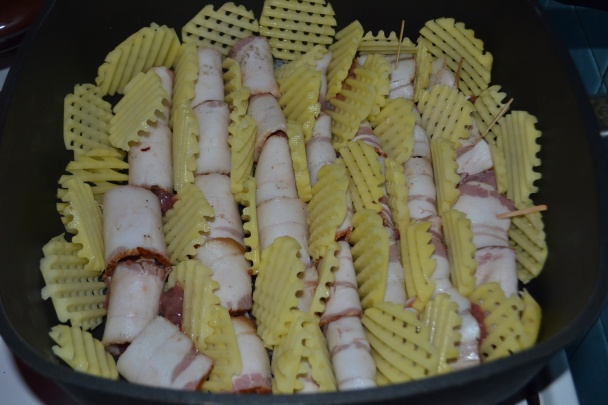 Kuracie pečienky v anglickej slanine - obrázok 6