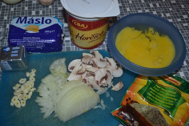 Drožďovo-šampiňónová praženica (fotorecept) - obrázok 1