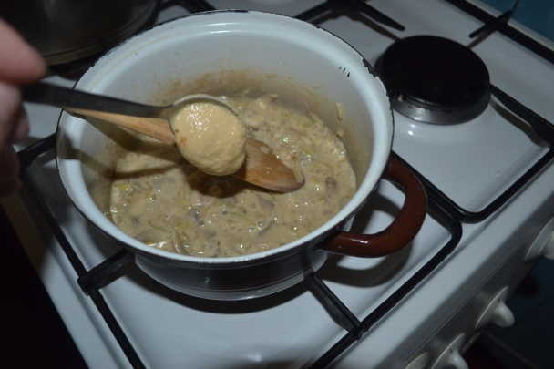 Drožďovo-šampiňónová praženica (fotorecept) - obrázok 4