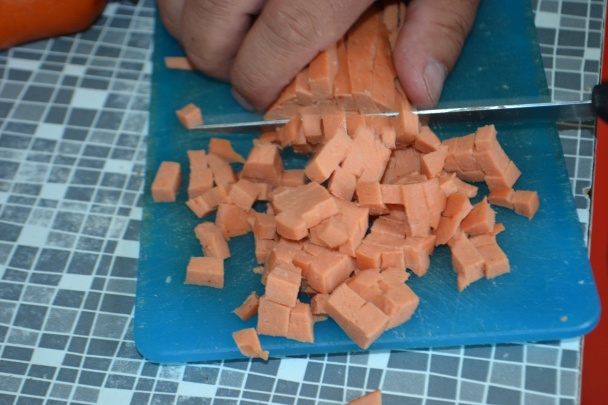 Zapečené papriky so syrom a salámou (fotorecept) - obrázok 4