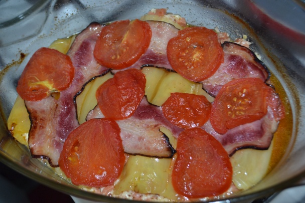 Zapečené papriky so syrom a salámou (fotorecept) - obrázok 8