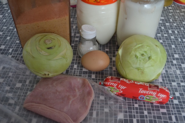 Vysmážaný plnený kaleráb - kedlubna (fotorecept) - obrázok 1