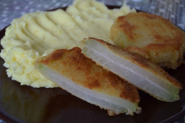 Vysmážaný plnený kaleráb - kedlubna (fotorecept) - obrázok 11