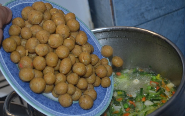 Knedličková polievka ll. (fotorecept) - obrázok 8