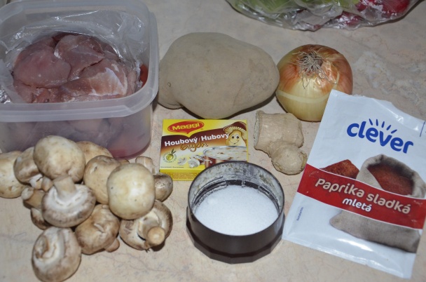 Bravčové na šampiňónoch (fotorecept) - obrázok 1