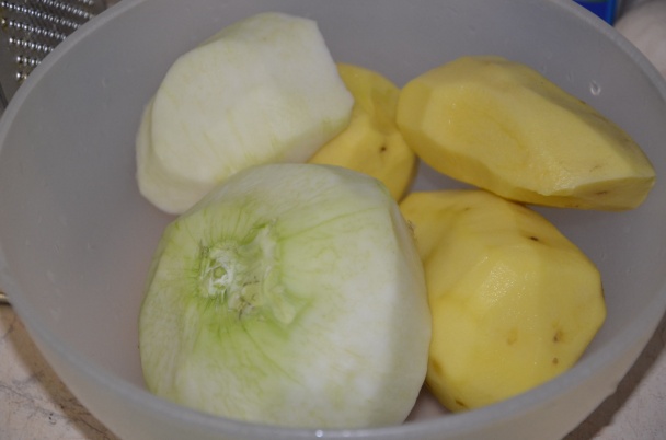 Kalerábovo-zemiakové placky (fotorecept) - obrázok 2