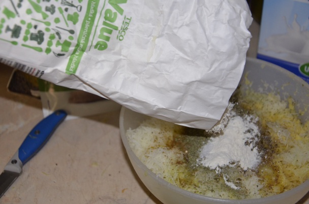 Kalerábovo-zemiakové placky (fotorecept) - obrázok 4