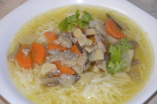 Hlivovová polievka z východu (fotorecept) - obrázok 7