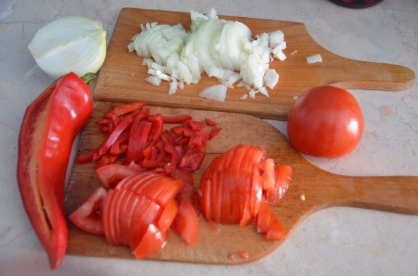 Vaječná omeleta so zeleninou (fotorecept) - obrázok 1