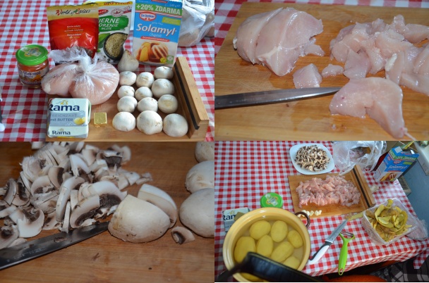 Kuracie prsia na šampiňónoch (fotorecept) - obrázok 1