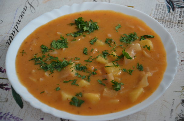 Kapustová polievka (fotorecept) - obrázok 5