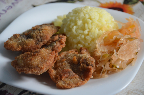 Vyprážané kuracie pečienky (fotorecept) - obrázok 5