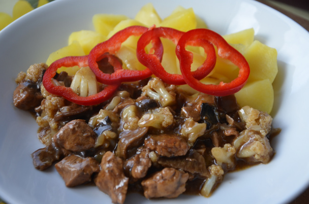 Kuracie prsia na hubách s karfiolom (fotorecept) - obrázok 3