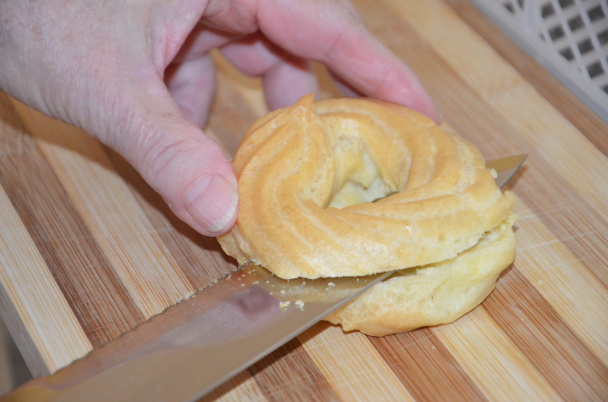 Venčeky so žĺtkovým krémom (fotorecept) - obrázok 5