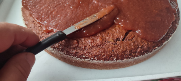 Perník s orechami a jablkami (fotorecept) - obrázok 5