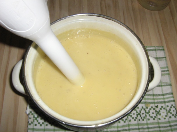 Hrachová kaša s vajíčkom a slaninkou  - obrázok 3