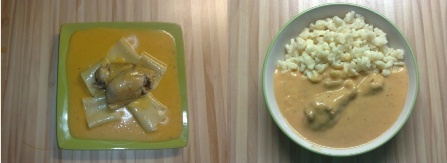 Perkelt s haluškami alebo s cestovinou  - obrázok 1