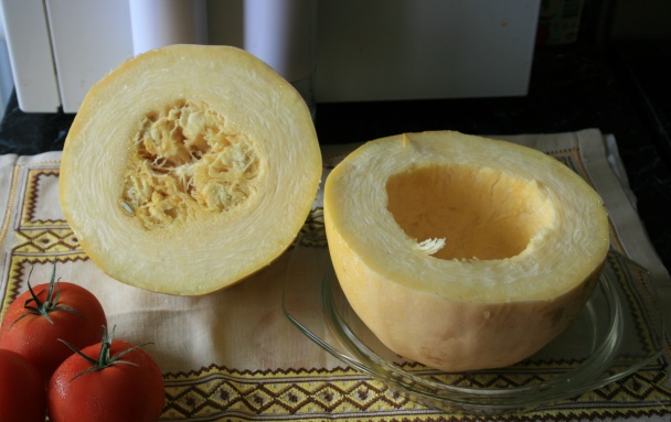 Špagetová tekvica v mikrovlnke (fotorecept) - obrázok 3