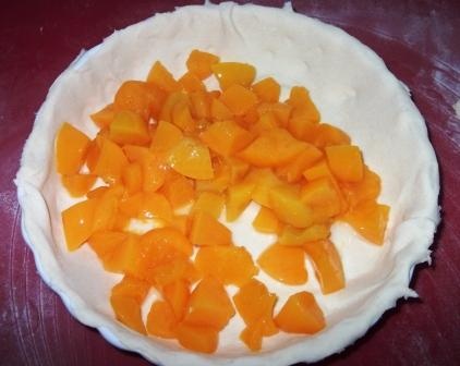 Rýchly broskyňový koláč (fotorecept) - obrázok 1