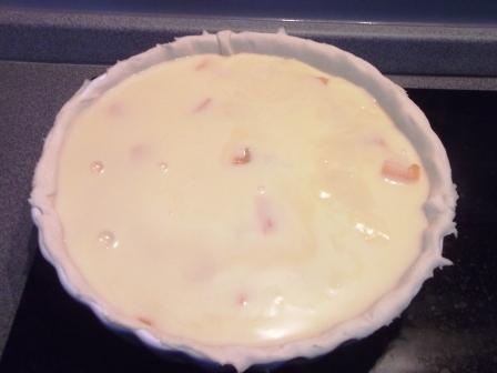 Rýchly broskyňový koláč (fotorecept) - obrázok 2