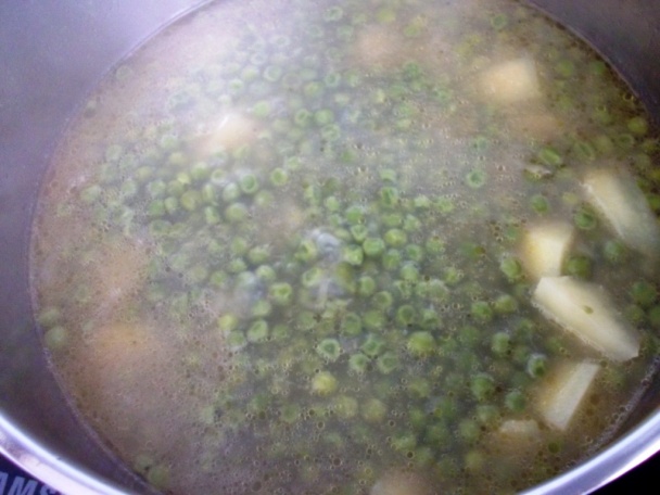 Hrášková krémová polievka (fotorecept) - obrázok 4