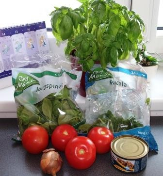 Netradičný tuniakový šalát (fotorecept) - obrázok 1