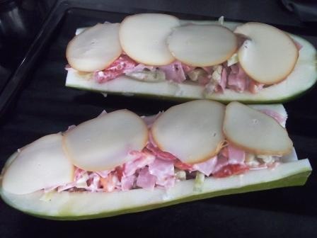 Zapekaná plnená cukina (fotorecept) - obrázok 6