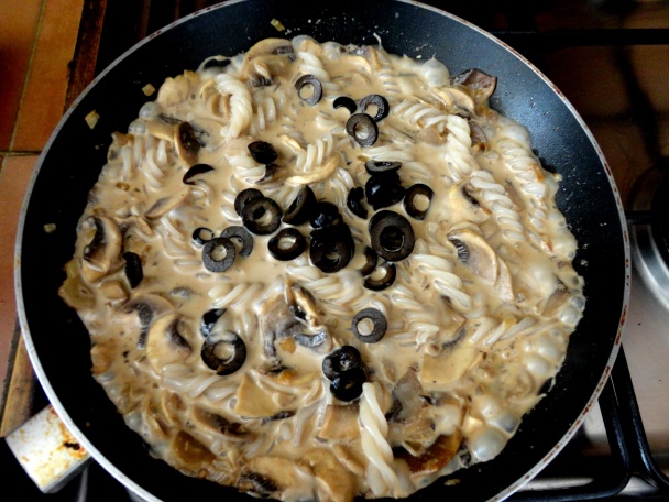 Hubovo-smotanové cestoviny - vegan (fotorecept) - obrázok 6