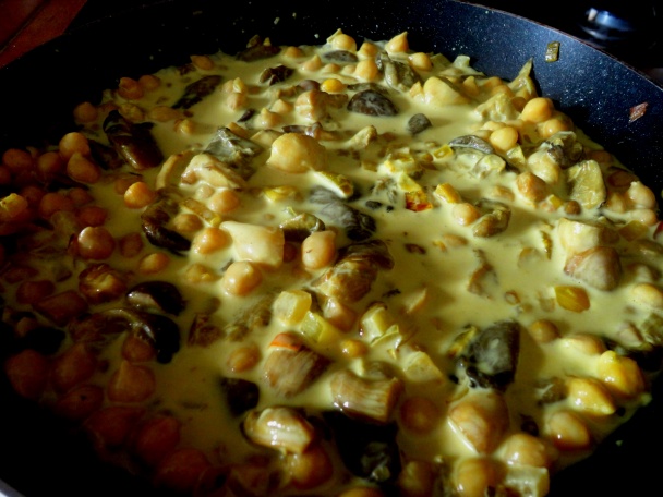 Indický cícer s hlivou - obrázok 10