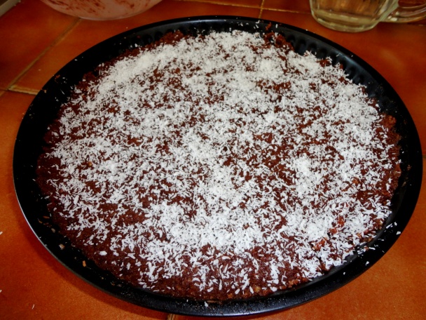 Raw orechovo-kakaový koláčik (fotorecept) - obrázok 11