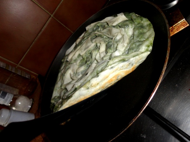 Špenátový burek po mojom (fotorecept) - obrázok 11