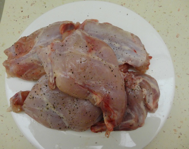 Králik na bielom víne (fotorecept) - obrázok 1