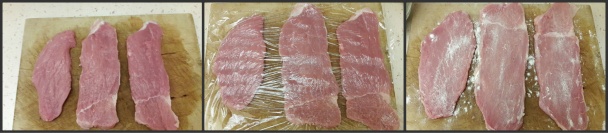 Teľacie plátky na hubách (fotorecept) - obrázok 1