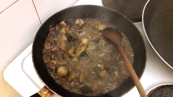 Teľacie plátky na hubách (fotorecept) - obrázok 3