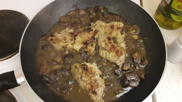 Teľacie plátky na hubách (fotorecept) - obrázok 7