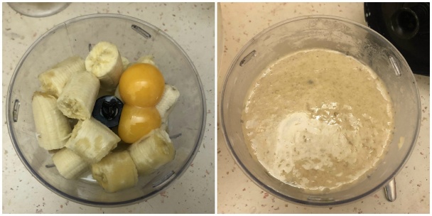 Low-carb (nízkosacharidový) banánový chlebíček (fotorecept) - obrázok 1