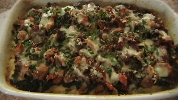 Karfiolovo-špenátový nákyp (fotorecept) - obrázok 5